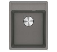 Fregadero empotrado Franke Maris, lavabo de fragranito MRG 210-37 A, color gris piedra, con control manual, a partir de 45 cm. Referencia: 135.0683.029. Incluye 5 años de garantía