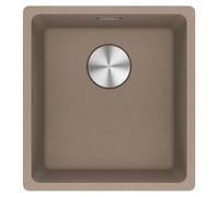 Fregadero empotrado Franke Maris, lavabo de fragranito MRG 210-37, color Cachemira, con pulsador, acero inoxidable, a partir de 45 cm. Código: 135.0682.806 - Incluye 5 años de garantía