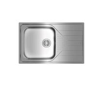 Fregadero Empotre Acero inoxidable Oblong 1 Senos TEKA 50 T XP 1C 1E MAX D | UNIVERSE, Inox, 50cm, x 79cm, ( 50cm ) Medium