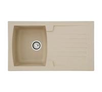 Fregadero encastrable Boston (86 x 50 cm, Beige arena)