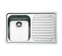 Smeg SP791D-2, Lavabo de encimera, rectangular, acero inoxidable, acero inoxidable, 1 lavabo, rectangular