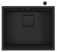 Fregadero encimera Franke Mythos, lavabo de Fragranit, modelo KNG 110-52, color mate, con mando giratorio, a partir de 60 cm. Código: 125.0685.161. Incluye 5 años de garantía