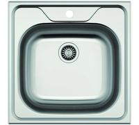 Fregadero Fregadero sobre encimera Acero inoxidable Rectangular 1 Senos CATA CS 1 | Inox, 465cm, x 50cm, ( 20cm ) Medium