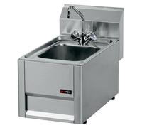 Fregadero KBS con grifo, dimensiones 330 x 600 x 290 mm. Cuerpo de acero inoxidable AISI 430