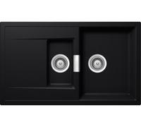 Fregadero SCHOCK Mono D-150, modelo A, de 860 x 510 mm, color blanco puro, referencia MOND150APUR