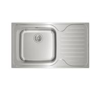 Fregadero Teka CLASSIC MAX 1C 1E D Inox Cubeta y escurridor dcha. - Fregaderos