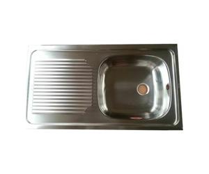 Fregadero Teka E-50 800.440 1C 1E - Acero inoxidable, reversible, encastre