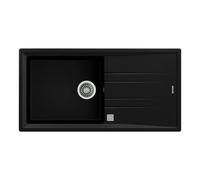 Fregadero Teka Stone 60-TG 1C 1E - Granito negro, reversible, 60 cm