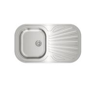 Fregadero Teka STYLO 1C 1E REV Inox 1 cubeta y escurridor 170mm - Fregaderos