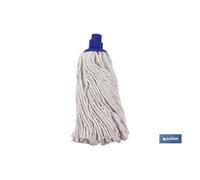 Fregona algodon 180gr grueso/blanco