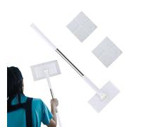 Fregona De Mano Mini - Mopa Mini con Cambio De Paño | Limpiador De Suelos Portátil 70 Cm De Largo Compatible con Toallas para Cocina Baño Hogar