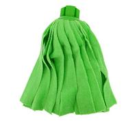 Fregona Ecológica Micro Fibra Tiras Planas 25cm (Verde)