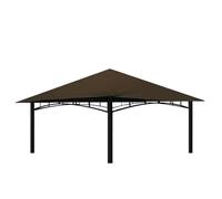 freigarten.de Techo de Repuesto para cenador de 3 x 3 m, Color Arena, Antiguo, Resistente al Agua, Material: Panamá PCV Suave, 370 g/m², extrafuerte, Modelo 3 (marrón)