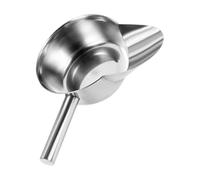 French Fry Scoop, Popcorn Scoop Stainless Steel, Non-Slip Kitchen Scooper, Snack Scooper Tool, Postre Scooper, Ice Scooper for Kitchen, Dry Goods Scoop, Popcorn and Candy Scoop