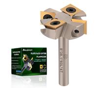 Fresa de 8 mm de diámetro, con un diámetro de corte de 38,1 mm, con revestimiento de níquel, para fresadora de mesa, con 4 filos
