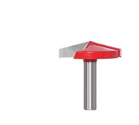 Fresa de extremo de carburo sólido CNC con vástago en V de 8mm, brocas de enrutador 3D for madera 60 90 120 150 grados, fresado de carpintería de tungsteno Cutte(8X38X90)