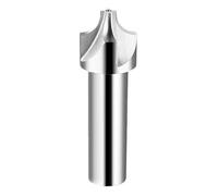 Fresa de extremo redondeado de esquinas HSS R1-R20, fresa de extremo de chaflán redondeado de arco cóncavo, acero de alta velocidad HSS for mecanizado de aluminio, acero y metal CNC(R10)