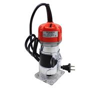 Fresa de madera, recortadora eléctrica, fresadora superior de 800 W, motores de alto rendimiento, velocidad 30000 r/min, máquinas de cortar madera eléctricas para artesanos, trabajos de muebles, etc.