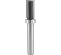 Fresa de ranura de carburo integral, 12 x 19 mm, con rodamiento de bolas en la parte superior