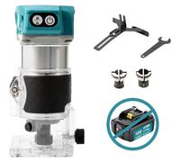 Fresa eléctrica, motor sin escobillas, control de velocidad variable, no requiere batería