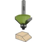Fresa para fresado de bordes, dimensiones 30x17.5x55 mm, vástago de 8 mm, código de producto 210130506