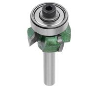 Fresa para fresadora - Cortador de bordes - Acero de tungsteno - Carpintería - Para fresar bordes - 1/4 de pulgada - Broca para fresadora