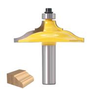 Fresa Redondeadora 12,7 mm Aleación De Precisión Multiusos Universal | Herramientas De Fresado Para Carpintería Para Maderas Duras Contrachapado Armario Puerta Ventana Panel Pared