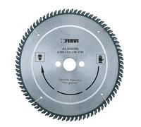 FRESA SIERRA CON DENTADO DE METAL DURO PARA ALUMINIO Y PLASTICOS Ø 250mm FERVI 0762/250