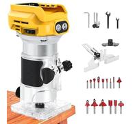 Fresadora Compatible con Dewalt Bateria 20V, 1300W Fresadora para Madera
