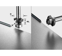 Fresadora de bordes Festool, acero rápido HSS, S8, HW R2, D20-KL, OFK | 499798
