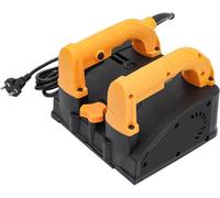 Fresadora de hormigón, 1200W, 1000-4000 r/min. Fresadora para rehabilitación, fresadora de pared. Lijadora de hormigón equipada con protección contra el polvo y conexión para aspiradora. Maquinaria el