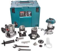 Fresadora de ranura MAKITA DRT50ZJX3 - 18V - Ø 6mm con kit de accesorios