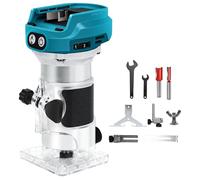 Fresadora Eléctrica para Madera compatible con Makita de 18 V