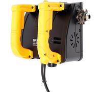Fresadora para hormigón, fresadora de rehabilitación eléctrica, 220V, 1200W, 1000-4000 r/min, pulidora de hormigón con sistema de aspiración, máquina cepilladora de paredes, fresadora de rodillos, pro