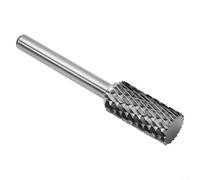 Fresas de punta giratoria, lima rotatoria de carburo para amoladora de troquel, fresado y rectificado de metal, cortador, fresa de cabeza de desbaste, vástago de 6 mm, limpieza de juntas de soldadura