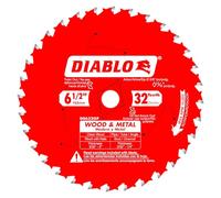 Freud D0632GPA Hoja de Sierra Circular de Madera y Metal, 6-1/2 Pulgadas x 32T - Cantidad 5