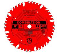Freud lu84 m008 (40 dientes atbf combinación hoja de sierra con 5/8-inch Arbor, LU84R008