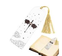FRFIK Marcapáginas Dragon, pequeños marcadores de libros acrílico