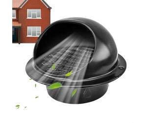 Frfik Rejillas De Basura | Rejilla De Basura 10/15cm Con Rejilla Mosquitera Integrada,Conector De Tubería Para Secador Habitación Exterior Baño Almacén Techo Refugio Pared Dormitorio