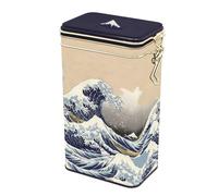 Fridolin Hokusai: Great Wave 19395 - Lata de metal con cierre de clip, volumen aprox. 1,4 litros