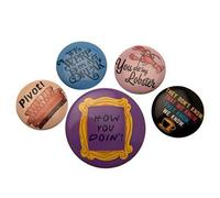 FRIENDS Pack CHAPAS Quotes, Multicolor, 10 x 12.5cm