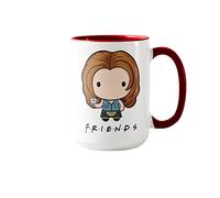 FRIENDS Pyramid International (Rachel Chibi) - Taza de cerámica interior roja de 315 ml, tamaño único