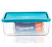Fiambreras de Cristal Herméticas BORMIOLI Set de 3 | Tuppers Rectangulares, Redondos y Cuadrados de 450ml-3710ml para Comida | POPPY&MARTI