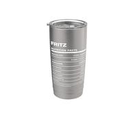 Fritz Datos de Nutrición Nombre Gracioso Vaso térmico de acero inoxidable de doble pared