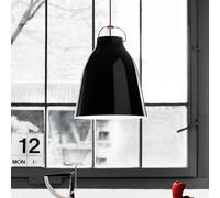 FRITZ HANSEN Caravaggio P3 Negro brillante