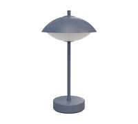 Fritz Hansen Lámpara de mesa portátil Clam 31 cm Azul atardecer