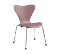 Fritz Hansen Silla infantil 3177 Series 7 Wild rose fresno pintado-cromo