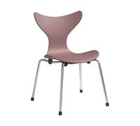 Fritz Hansen Silla infantil Liljan Wild rose fresno pintado-cromo