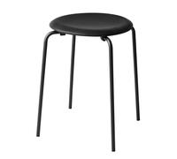 Fritz Hansen Taburete Dot cuero Cowboy black