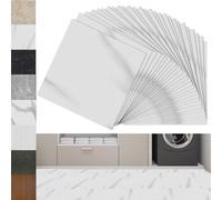 Froadp Baldosas autoadhesivas para suelo de PVC, 30 x 30 cm, cuadradas, aspecto de azulejos, suelo vinílico, baldosas para suelo para salón, cocina, balcón, antideslizantes, resistentes al agua (tipo